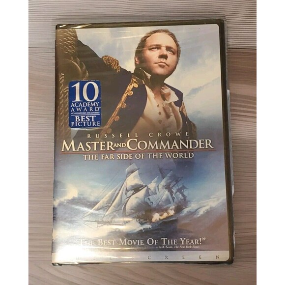 Master and Commander: The Far Side of the World (DVD, 2004, Pan  Scan) - Picture 1 of 4